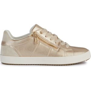 Geox Meisjes D Blomiee E Sneakers, Lt Gold Lt Zand, 39 EU