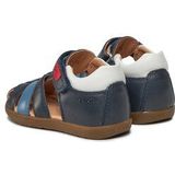 Geox - Macchia A - Sandalen - Blauw - Rubber