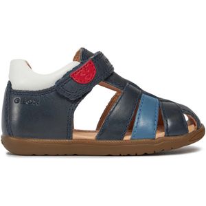 Geox - Macchia A - Sandalen - Blauw - Rubber