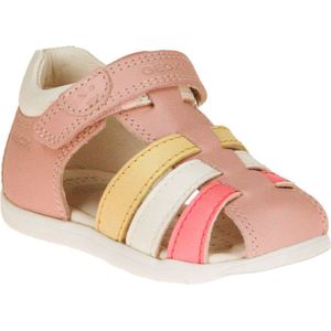 Geox Baby meisje B Macchia Gir sandaal, Lt Rose Multicolor, 22 EU