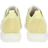 Geox - D Spherica A - Sneakers - Lichtgeel - Ademend Vermogen