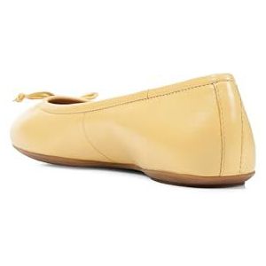 Geox Dames D Palmaria B Ballet Flat, LT Yellow, 37 EU, geel, 37 EU