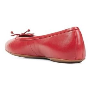 Geox Dames D Palmaria B Ballet Flat, rood, 36 EU