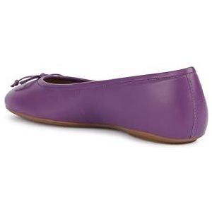 Geox D Palmaria B Flat Ballet voor dames, Paars.