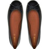 Geox - Palmaria - Ballerina - Zwart - Nappa