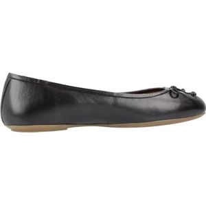 Geox - Palmaria - Ballerina - Zwart - Nappa