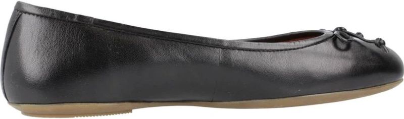 Geox - Palmaria - Ballerina - Zwart - Nappa