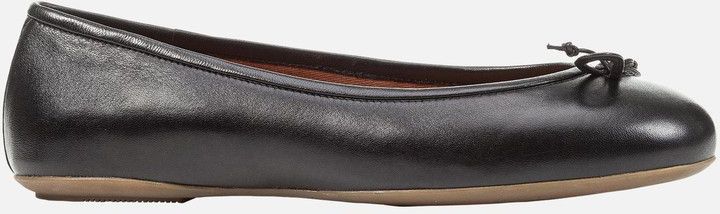 Geox - Palmaria - Ballerina - Zwart - Nappa