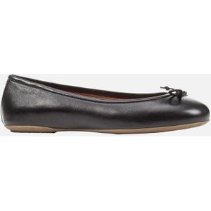 Geox - Roana - Ballerina's - Zwart - Leer