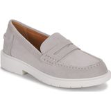 Geox - D25QRA 00022 - Mocassins - Grijs - Suède