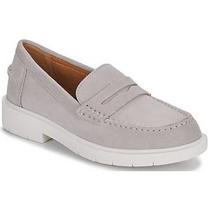 Geox Dames D SPHERICA EC1 A Loafer, lichtgrijs, 39 EU, lichtgrijs, 39 EU