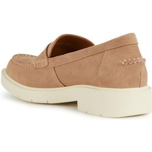 Geox D Spherica Ec1 A Moccasin voor dames, Dk Skin, 39.5 EU