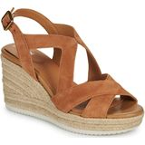 Geox - D PONZA - Sandalen - Bruin