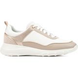 GEOX D ALLENIEE B Sneakers - LT TAUPE/OFF WHITE - Maat 38