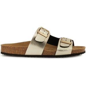 Muiltjes Brionia GEOX. Polyurethaan materiaal. Maten 40. Goudkleur kleur