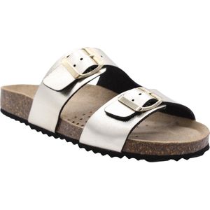 Geox D Brionia L platte sandalen voor meisjes, Goud