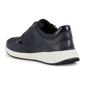 Geox D Bulmya B Sneakers voor meisjes, Donkerblauw, 41 EU