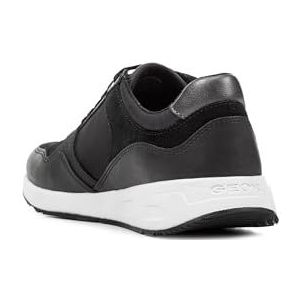 Geox D BULMYA B Sneakers voor dames, zwart, 38 EU, zwart, 38 EU