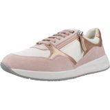 GEOX - D BULMYA - Sportschoenen - Roze - Leer en Textiel