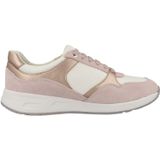 GEOX - D BULMYA - Sportschoenen - Roze - Leer en Textiel