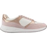 GEOX - D BULMYA - Sportschoenen - Roze - Leer en Textiel