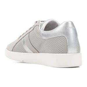 Geox D MELEDA B Sneakers voor dames, lichtgrijs, 35 EU, lichtgrijs, 35 EU