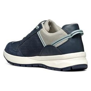 Geox D BRAIES B ABX A Sneakers voor dames, marineblauw, 36 EU, Donkerblauw, 36 EU