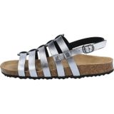 GEOX - Sandaal - Zilver - Verstelbare Riemen - Open Toe