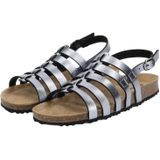 GEOX - Sandaal - Zilver - Verstelbare Riemen - Open Toe