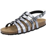 GEOX - Sandaal - Zilver - Verstelbare Riemen - Open Toe