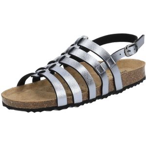 GEOX - Sandaal - Zilver - Verstelbare Riemen - Open Toe