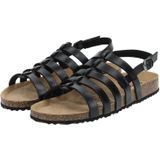 GEOX - D BRIONIA - Sandalen - Zwart - Leer