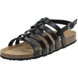 GEOX - D BRIONIA - Sandalen - Zwart - Leer