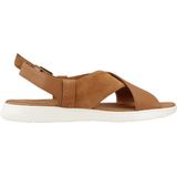 Geox - D Dandra B - Damessandalen - Cognac - Sleehak