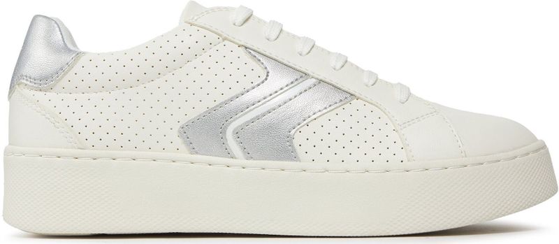 Geox - D45QXA 054AJ - Sneakers - Wit - Polyurethaan