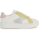 Geox - D45QXA 05422 - Sneakers - Wit - Polyurethaan/Suède