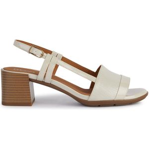 Geox - D New MarYKARMEN A - Heeled Sandal - Lt Sand - Ademend