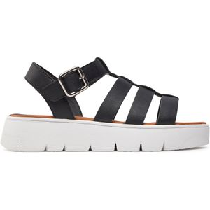 Geox Dames D DANDRA 40 B Wedge Sandaal, zwart, EU, zwart, 40 EU