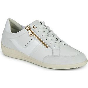 Geox D Myria B Sneakers voor dames, wit, 42 EU, wit, 42 EU