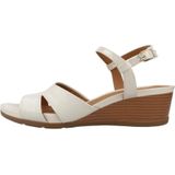 Geox - Stijlvolle Sleehakken - Beige - Synthetisch