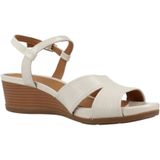 Geox - Stijlvolle Sleehakken - Beige - Synthetisch