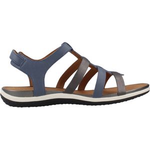 Geox Sandal Vega Sandalen Blauw Vrouw