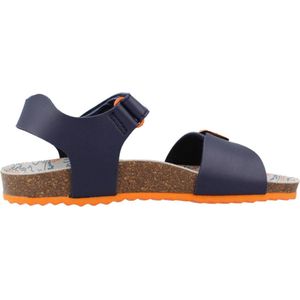 Geox Heren J Ghita Boy B sandalen, marineblauw Dk Oranje, 36 EU, Marineblauw Dk Oranje, 36 EU