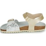 Geox Meisje J Adriel C Sandaal Kind, C2204 Platina Wit, 7 UK