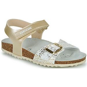 Geox Meisje J Adriel C Sandaal Kind, C2204 Platina Wit, 7 UK