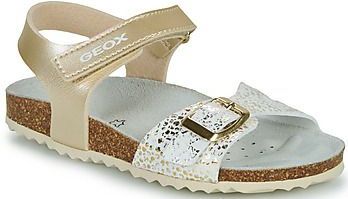 Geox Meisje J Adriel C Sandaal Kind, C2204 Platina Wit, 7 UK