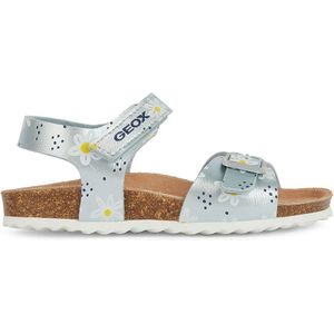 Sandalen Adriel x Lilo & Stitch GEOX. Polyurethaan materiaal. Maten 35. Zilver kleur