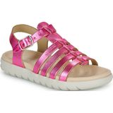 Geox - Soleima - Sandalen - Fuchsia - Leer/Synthetisch - Gespsluiting