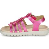 Geox - Soleima - Sandalen - Fuchsia - Leer/Synthetisch - Gespsluiting