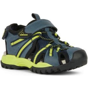 Geox J Borealis Boy B Sandalen voor jongens, Avio Lime, 25 EU